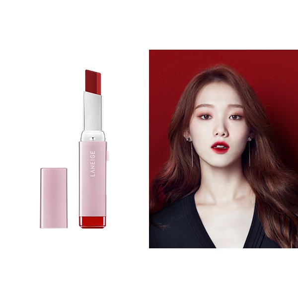 Son hai tông màu LANEIGE Two Tone Tint Lip Bar #No.8 Cherry Milk