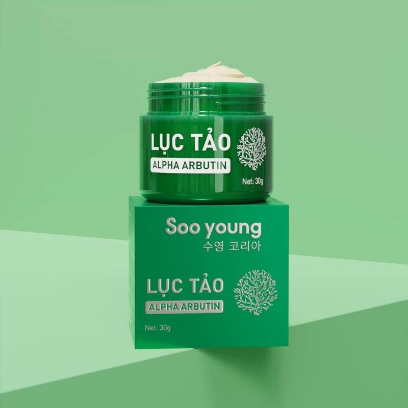 Mẫu Mới Kem Body Lục Tảo Legend Soo Young 250g Chính Hãng - Tặng Kích Trắng