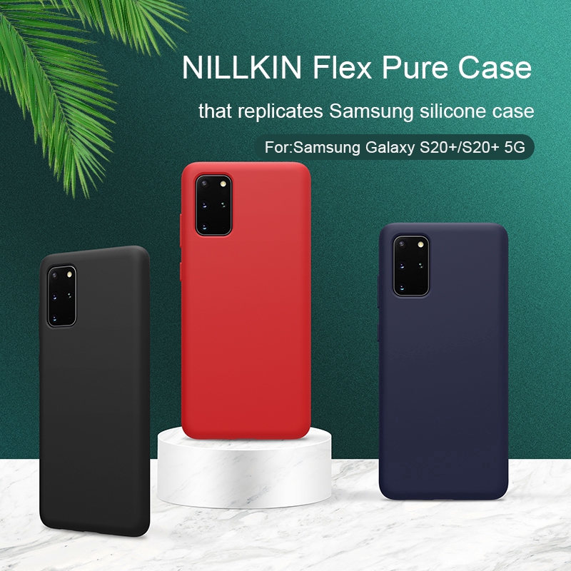Ốp điện thoại NILLKIN SENSE chất liệu silicone gel mềm mại cho Samsung Galaxy S20 Plus / S20+ 5G