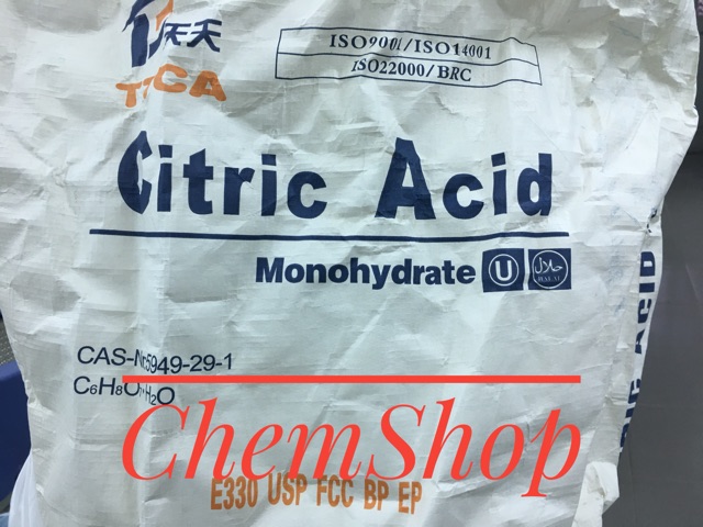 500g/1000g Hợp chất citric acid monohydrate (Citric acid)