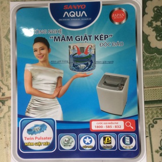 Tem máy giặt sanyo