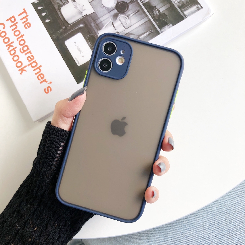 Ốp TPU mềm mặt nhám dành cho iPhone 6 6S 6Plus 7Plus 11 PRO MAX 7 8 X 8Plus XS X XR | BigBuy360 - bigbuy360.vn
