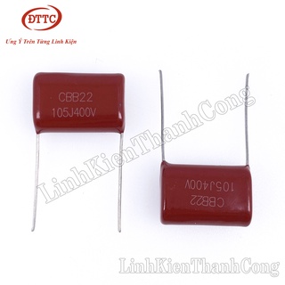 Bộ 10 Chiếc Tụ CBB 1uF 105J 400V 20mm