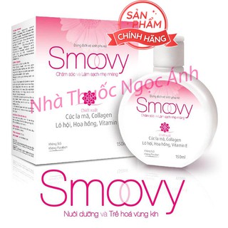 Dung dịch vệ sinh phụ nữ Smoovy, lọ 150ml