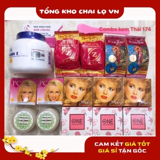 Kem Dưỡng Da ❤ TOP BÁN CHẠY ❤ Combo kem Thái hàng chuẩn loại 1, nguyên liệu, công thức làm kem trộn trắng da body