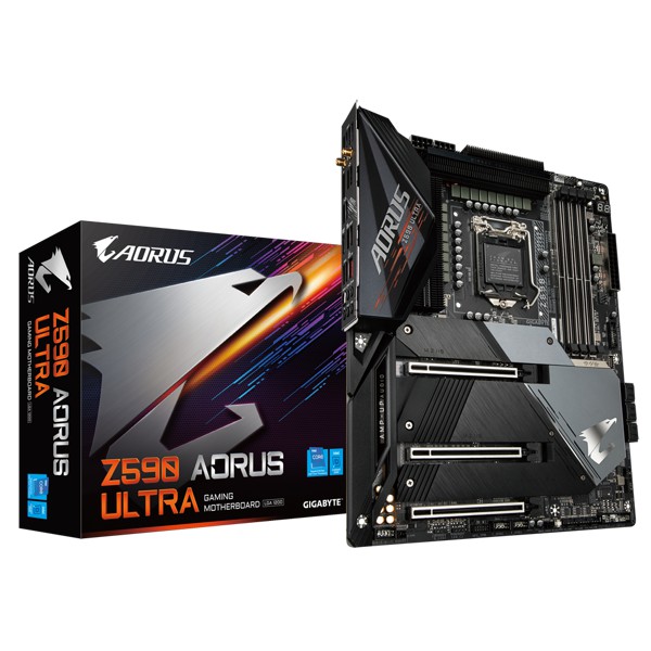 Bo mạch chủ GIGABYTE Z590 AORUS ULTRA hàng chính hãng bảo hành 36T