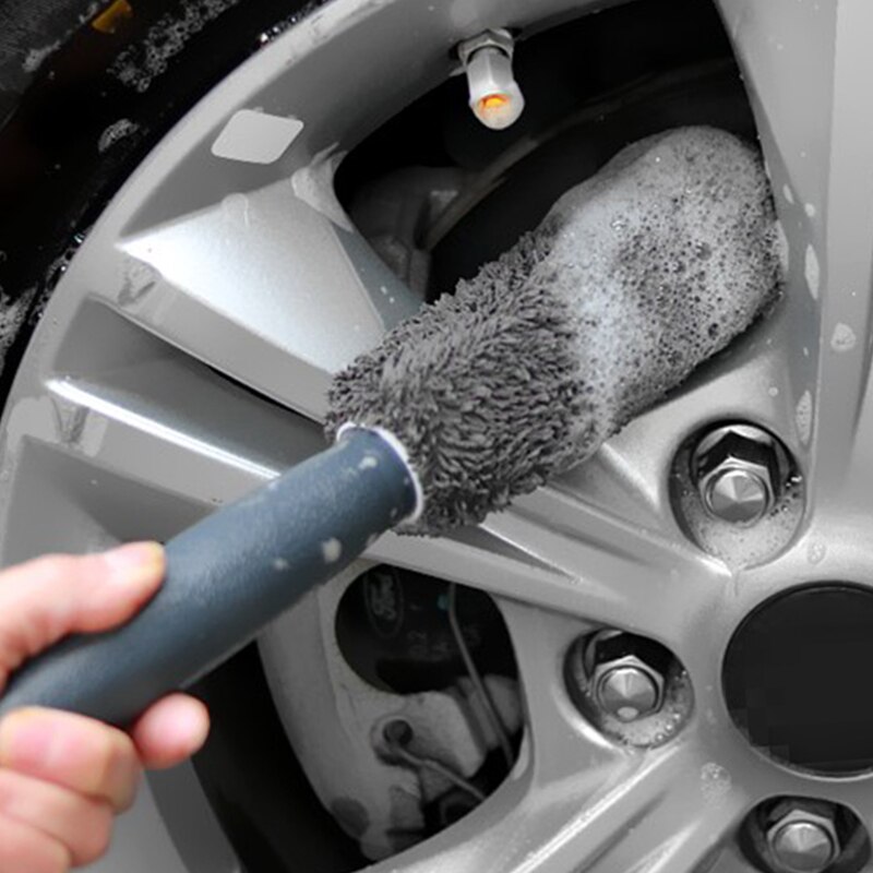 Cọ rửa bánh xe hơi SEAMETAL có/ không có khăn lau vải sợi nhỏ