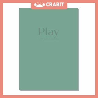 Vở kẻ ngang Crabit Play Xanh lá - 80 trang