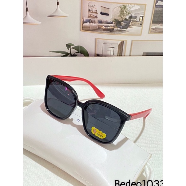 Kính mát cho be  chống UV400, thiết kế mắt tròn dễ đeo, màu sắc thời trang