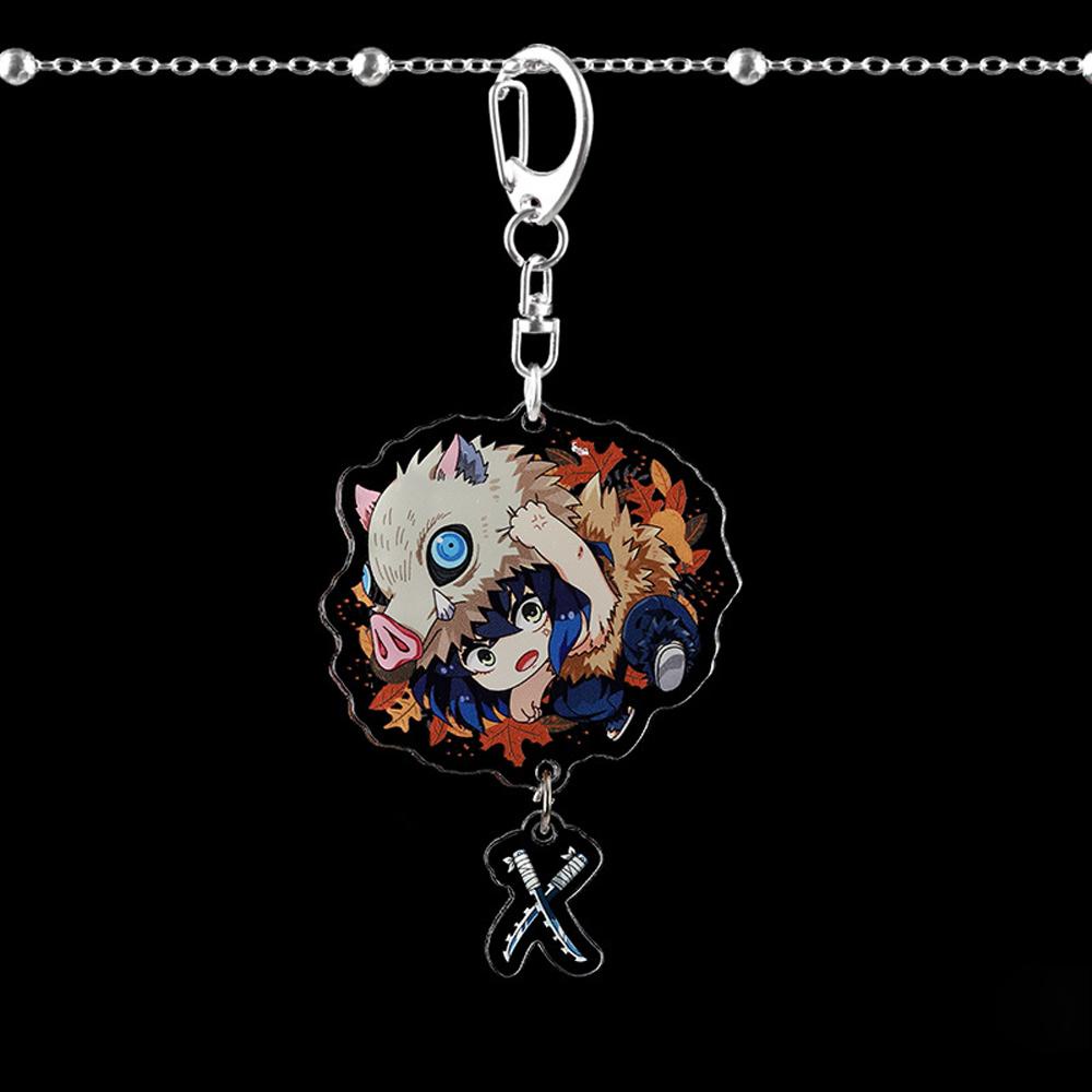 Mặt Dây Chuyền Bằng Acrylic Hình Nhân Vật Anime Demon Slayer Dễ Thương