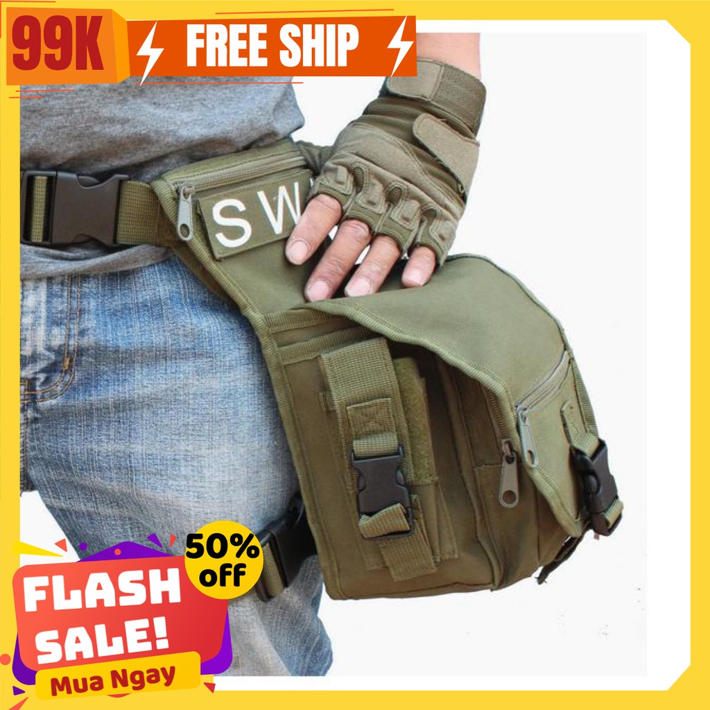 Túi Đeo Hông PUBG - ĐEO Đùi SWAT Đi Phượt Cực Chất