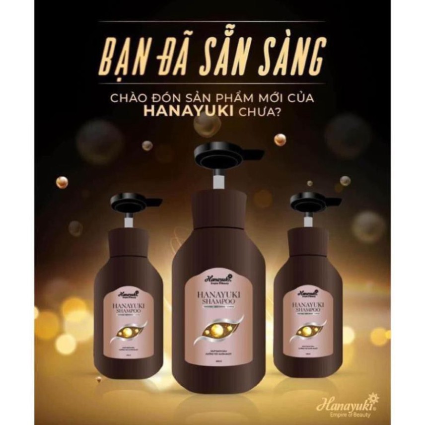 [SALE SHOCK] HANAYUKI - Siêu dầu gội xả Hanayuki shampoo CHINH HANG 100% -Hanayuki Clinic Vietnam