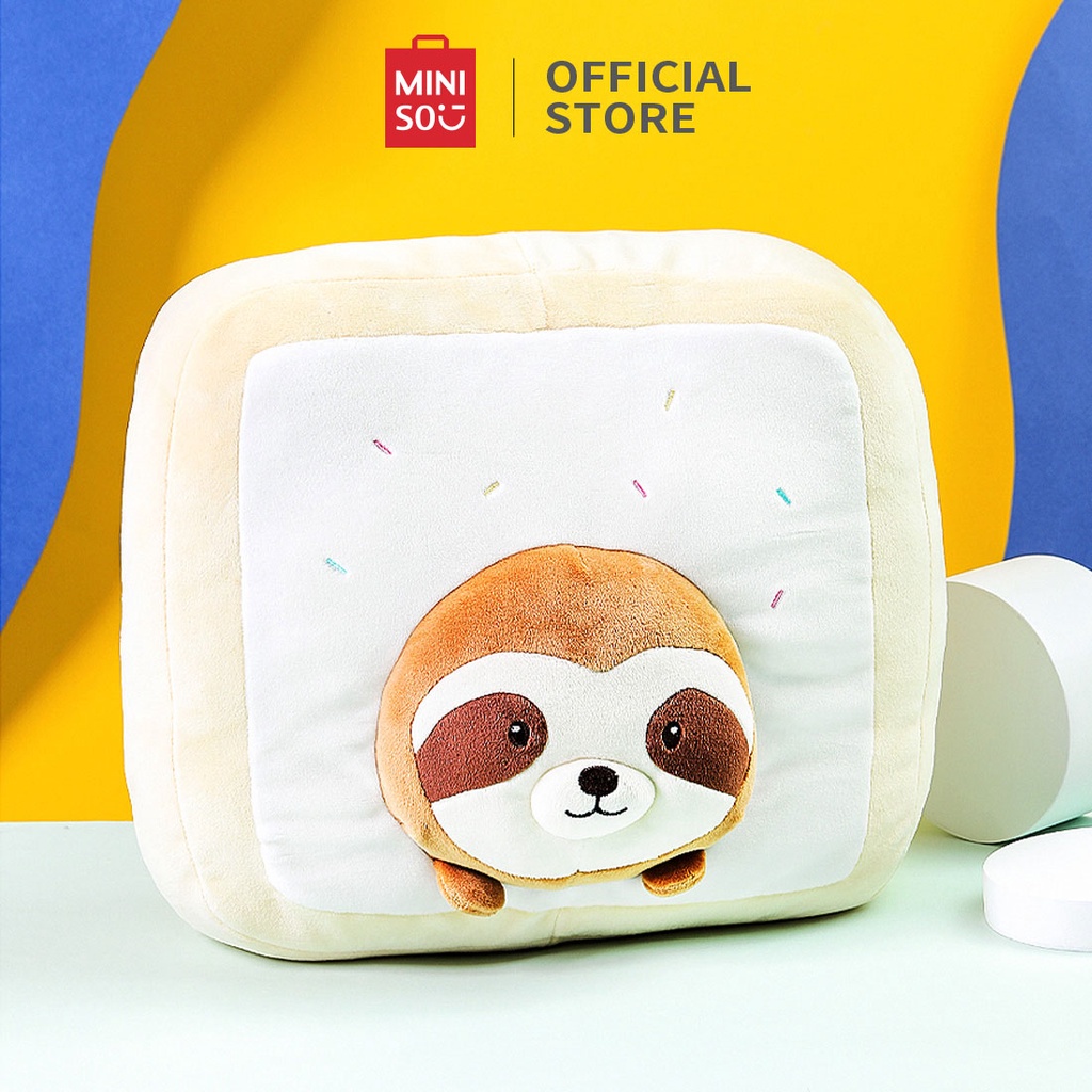 Thú bông sandwich con lười Miniso