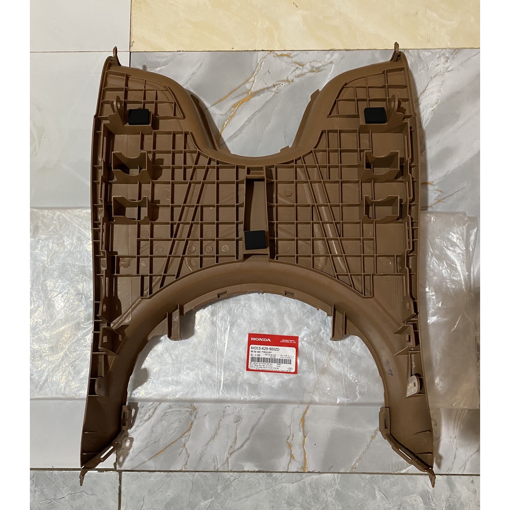 Bộ ốp sàn - sàn để chân HONDA SH MODE màu Nâu.