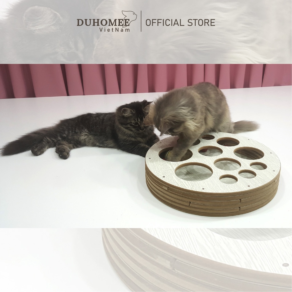 Hộp đồ chơi cho chó mèo HÀNH TINH - Duhomee