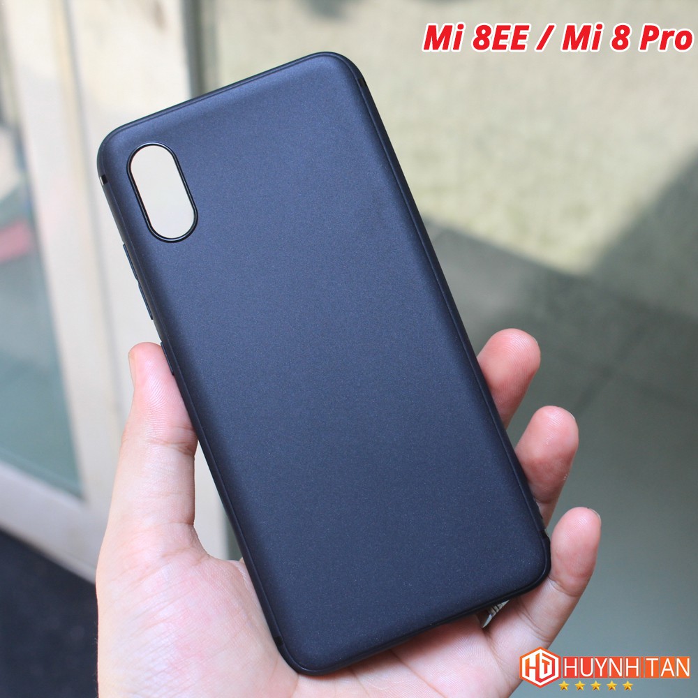 Ốp lưng Xiaomi Mi 8 EE , Mi 8 Pro , MI 8 che vân tay dẻo TPU cực mỏng ôm sát máy