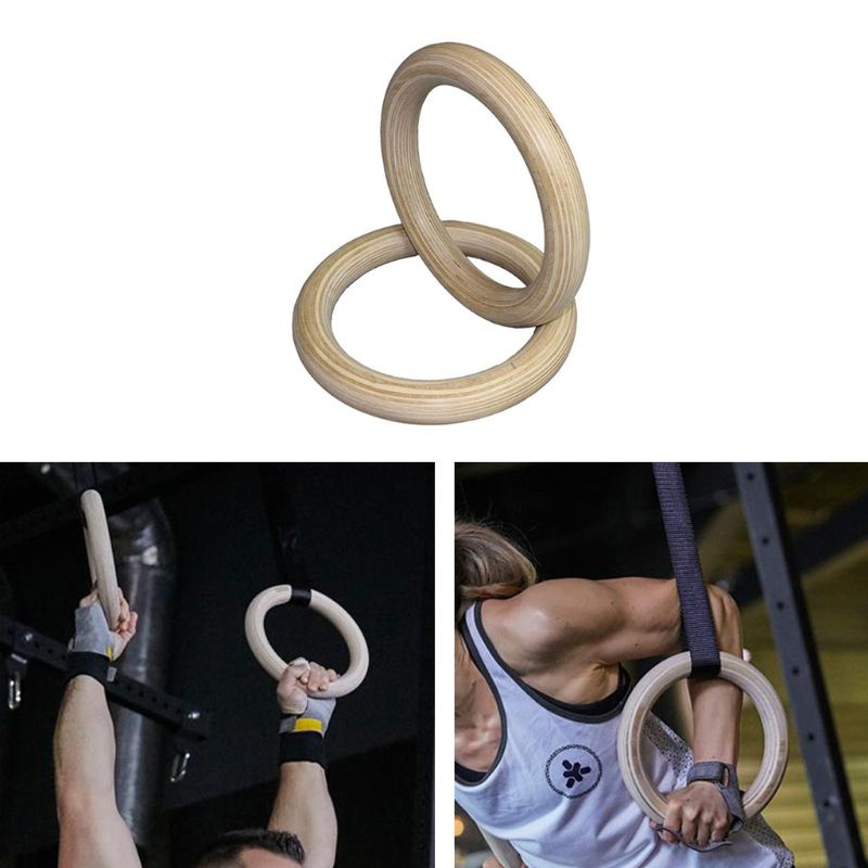 1 Vòng tập gym bằng gỗ chịu lực nặng 28 mm / 32 mm