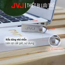 USB 64GB/32GB/16GB/8GB/4GB JVJ S3 2.0 lưu trữ dữ liệu, hỗ trợ cài win, vỏ kim loại chống nước - BH 24 tháng