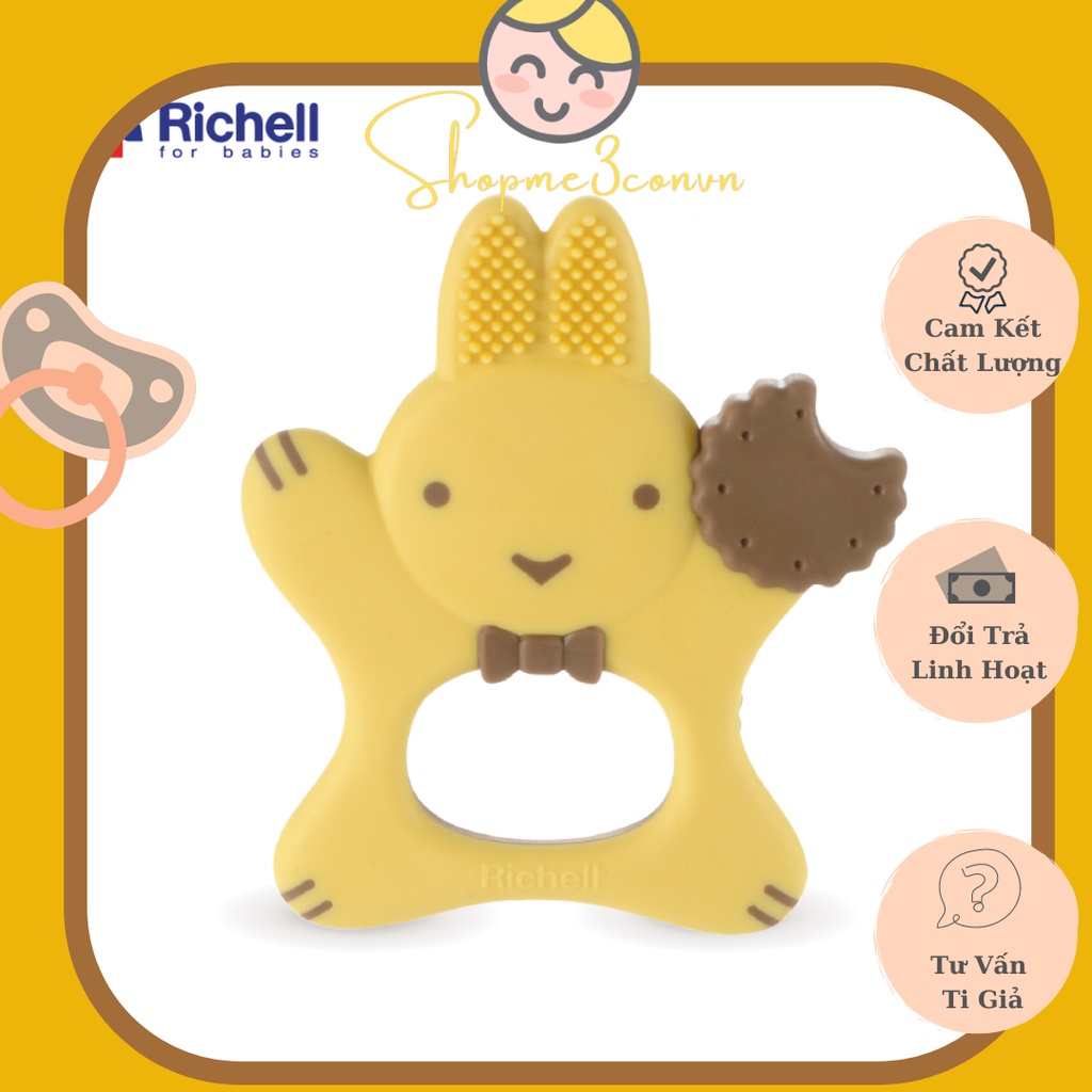 Bàn Chải Đánh Răng Cho Bé Richell T.L.I Bước 1 Từ 3 Tháng Tuổi