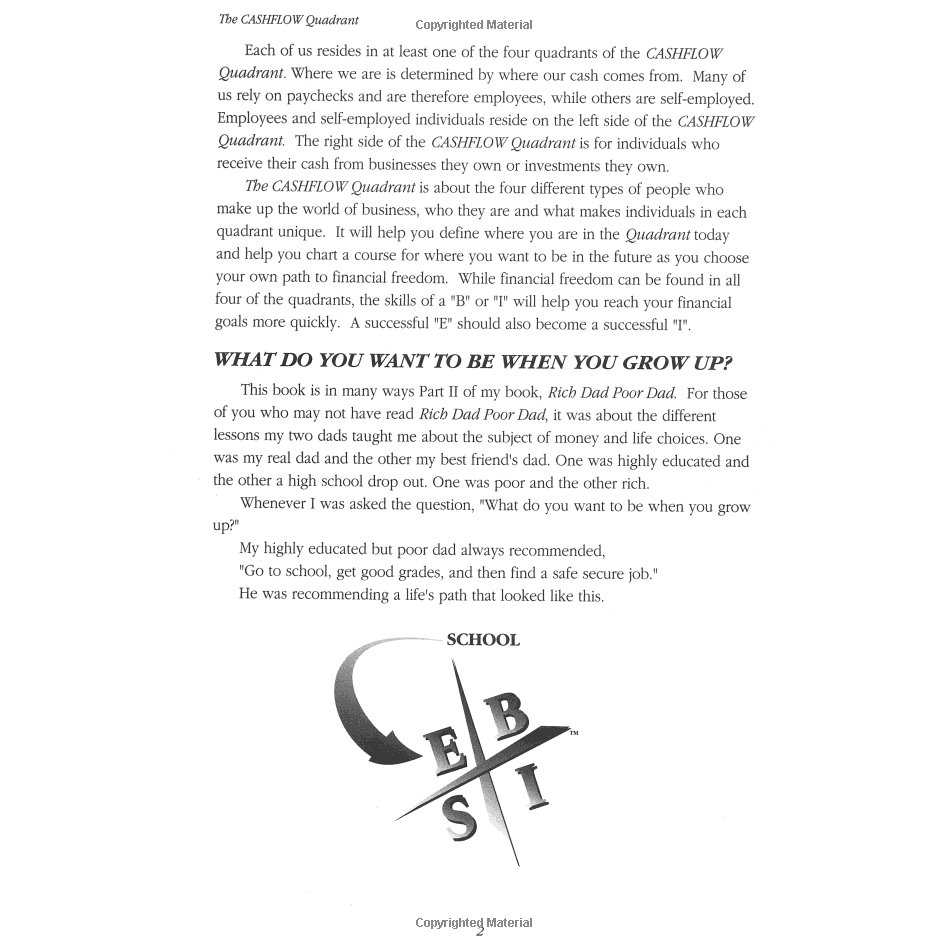 Sách - RICH DAD'S CASHFLOW QUADRANT (INTL)