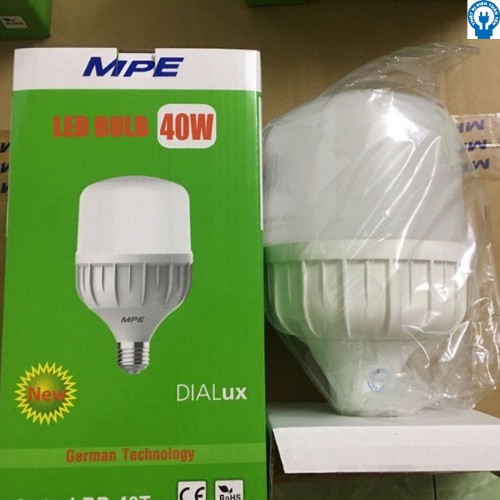 Bóng đèn Led trụ 20W, 30W, 40w , 50W MPE tiết kiệm điện