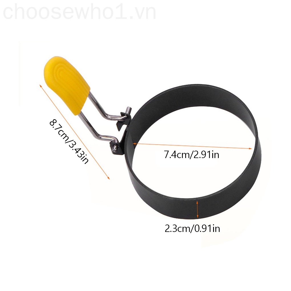 Khuôn Chiên Trứng Chống Dính Bằng Thép Không Gỉ