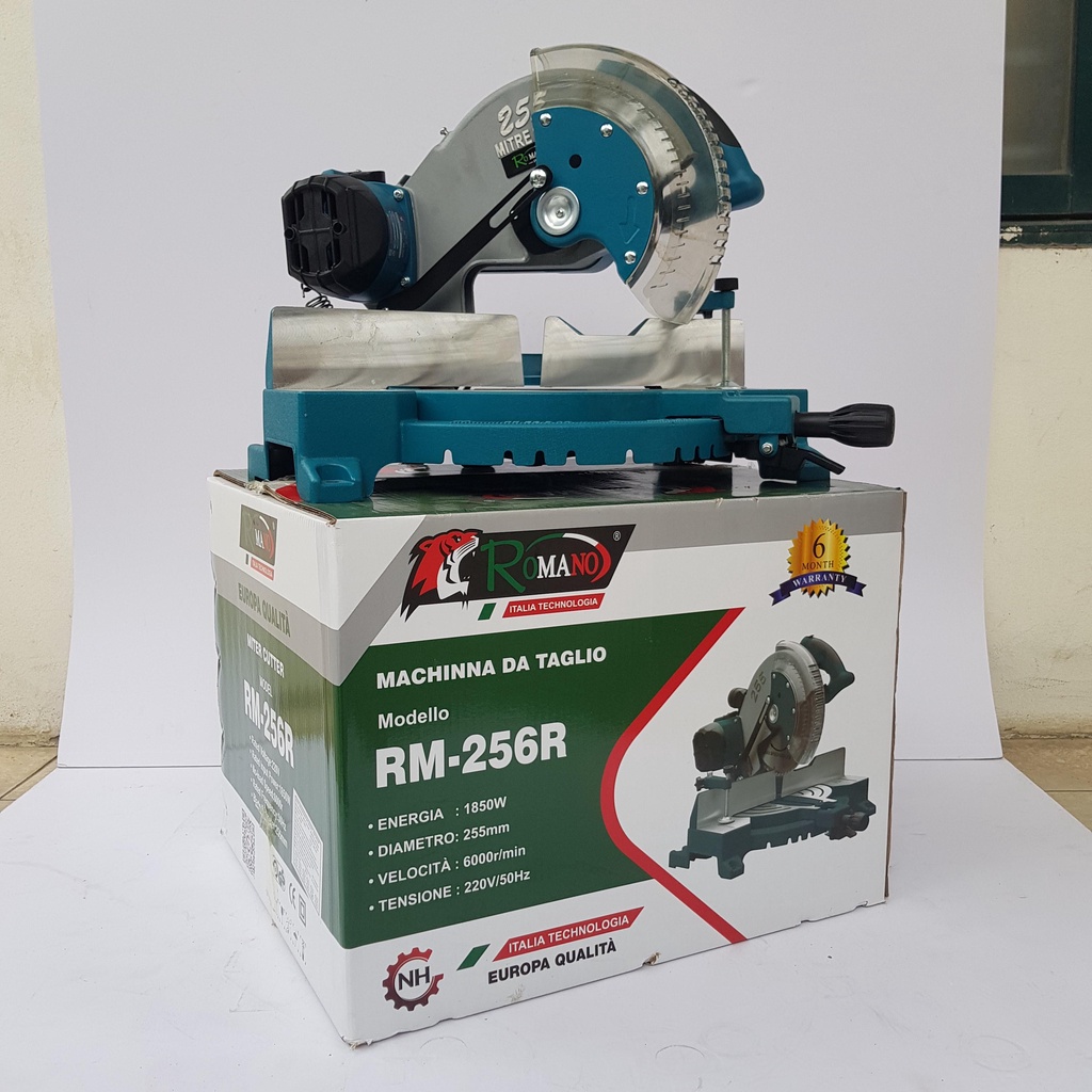 Máy cắt nhôm HÀNG CAO CẤP ROMANOL 256CR -1850w 100% dây đồng + BH 12 tháng...