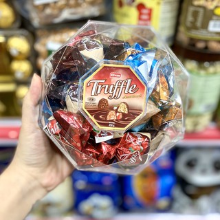 Kẹo Socola Truffle hộp nhựa