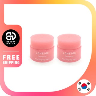 Mặt nạ ngủ Laneige dưỡng chăm sóc môi 3gx2