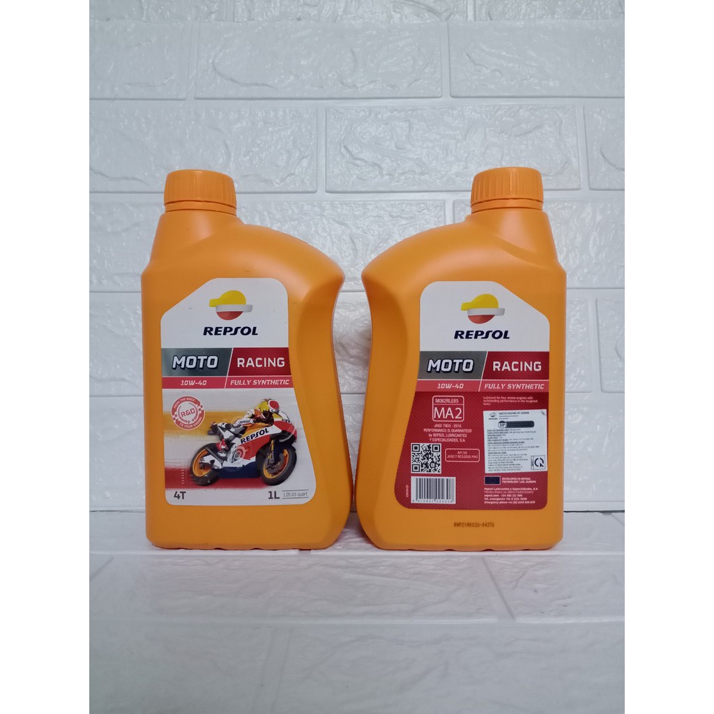 NHỚT XE MÁY CAO CẤP REPSOL MOTO SINTETICO 4T 10w40