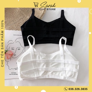 Áo Lá Bra 3 Dây Học Sinh Có Đệm Mút Ngực