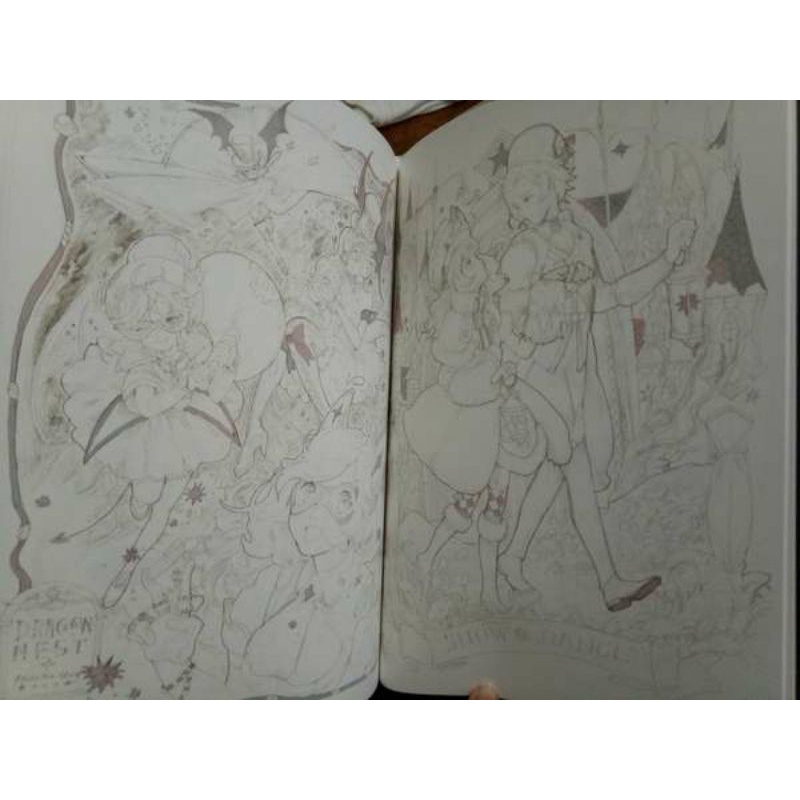 |Order| Tập tranh tô màu "Dragon Night II" - Alichia