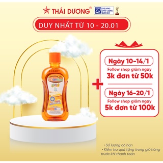 Nước súc miệng trẻ em Valentine kiddy Sao Thái Dương 250ml