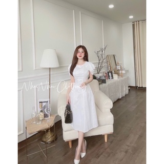 Đầm xoè ba màu ( Ảnh thật)