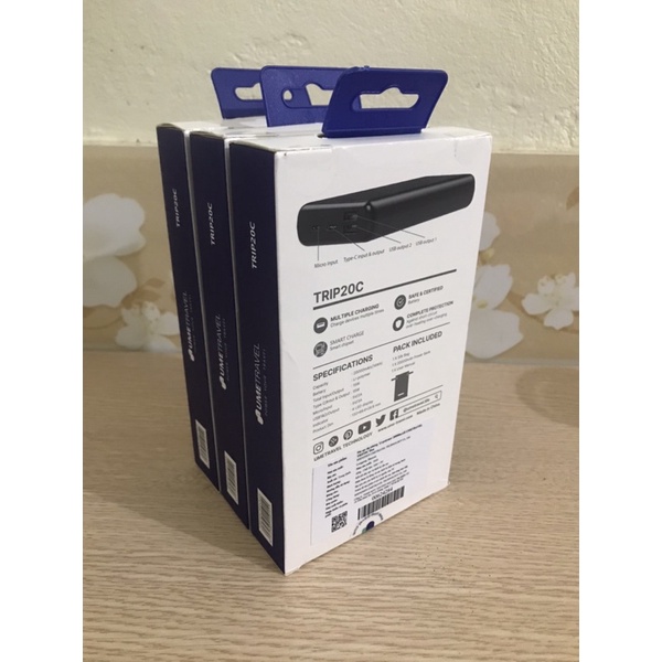 Sạc dự phòng 20000mAh PD QC 3.0