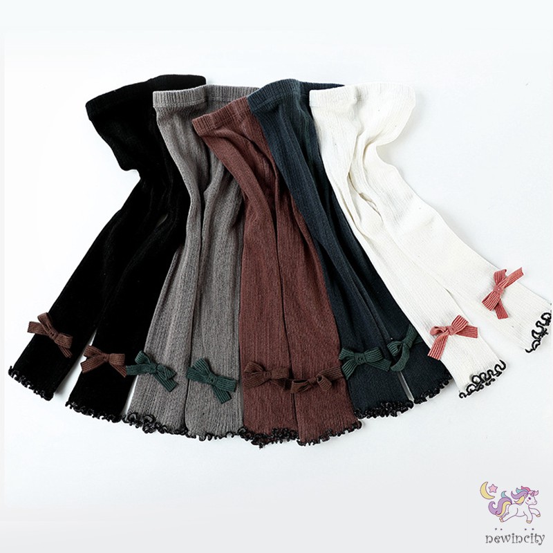 Quần Legging Đính Nơ Xinh Xắn Dành Cho Bé Gái