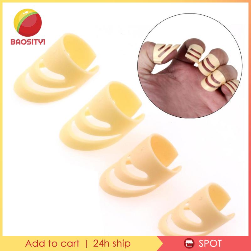 Bộ 1 Phụ Kiện Bọc Ngón Tay Cái Hình Đàn Guitar Cổ Điển Màu Be Baosity1