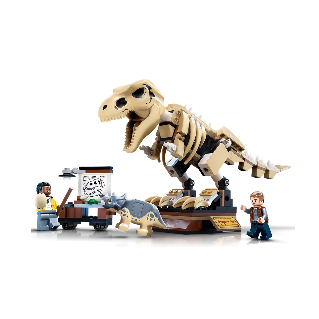 Lego HaHa - Lego Jurassic World - Triển lãm Khủng long T. rex - 76940