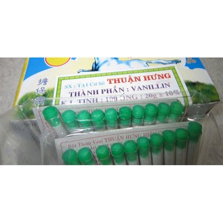 10 Ống Bột Thơm Vani Thuận HƯNG
