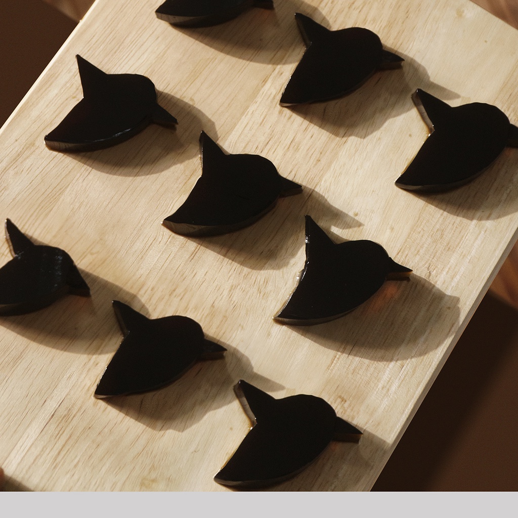 Combo6L - 6 Lon Thạch Sương Sáo Jelly Bird Bản Light - Thạch Đen Cao Bằng