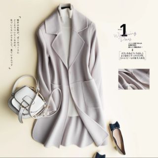 Áo dạ cừu ép 2 mặt hàng khâu tay