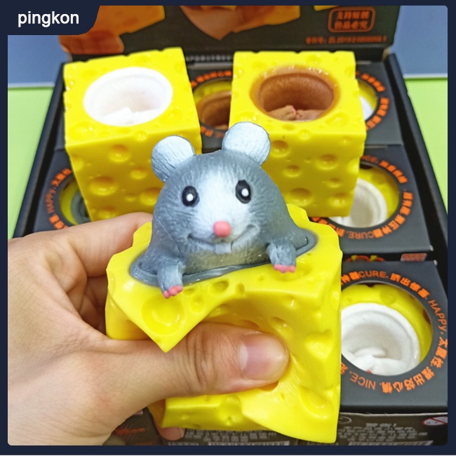 Hộp Đựng Bút Mềm Hình Chú Chuột Dễ Thương Đa Năng