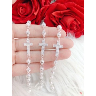 Lắc tay bạc nữ - Lắc bi thánh giá bạc