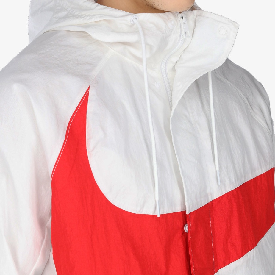 ÁO KHOÁC NIKE SWOOSH WOVEN HOODED LINED JACKET - WHITE