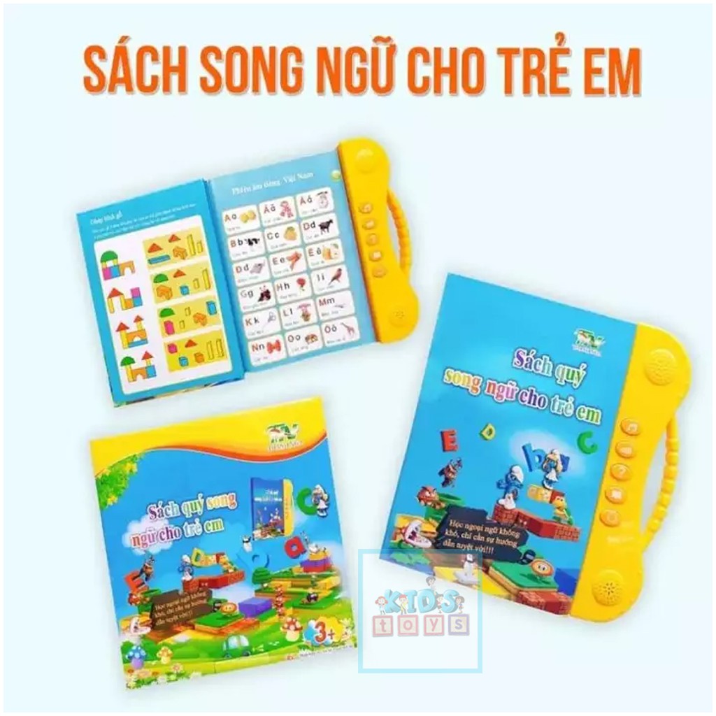 💓FREESHIP💓 Sách điện tử song ngữ Anh - Việt cho bé