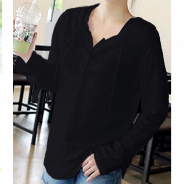 Áo Thun Tay Dài Form Rộng Chất Liệu Cotton | BigBuy360 - bigbuy360.vn