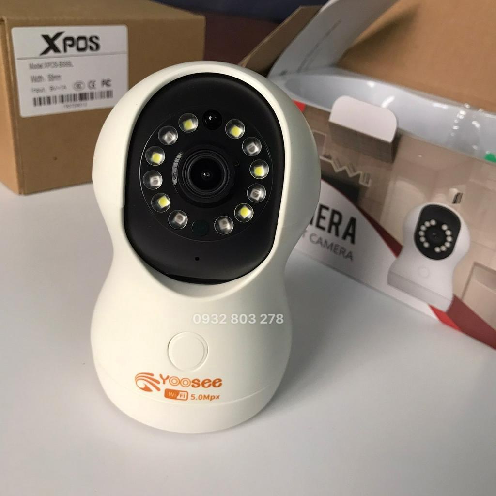 Camera WiFi Yoosee YS12 Không Râu 5.0Mpx - Giám Sát An Ninh, Xem Đêm Có Màu
