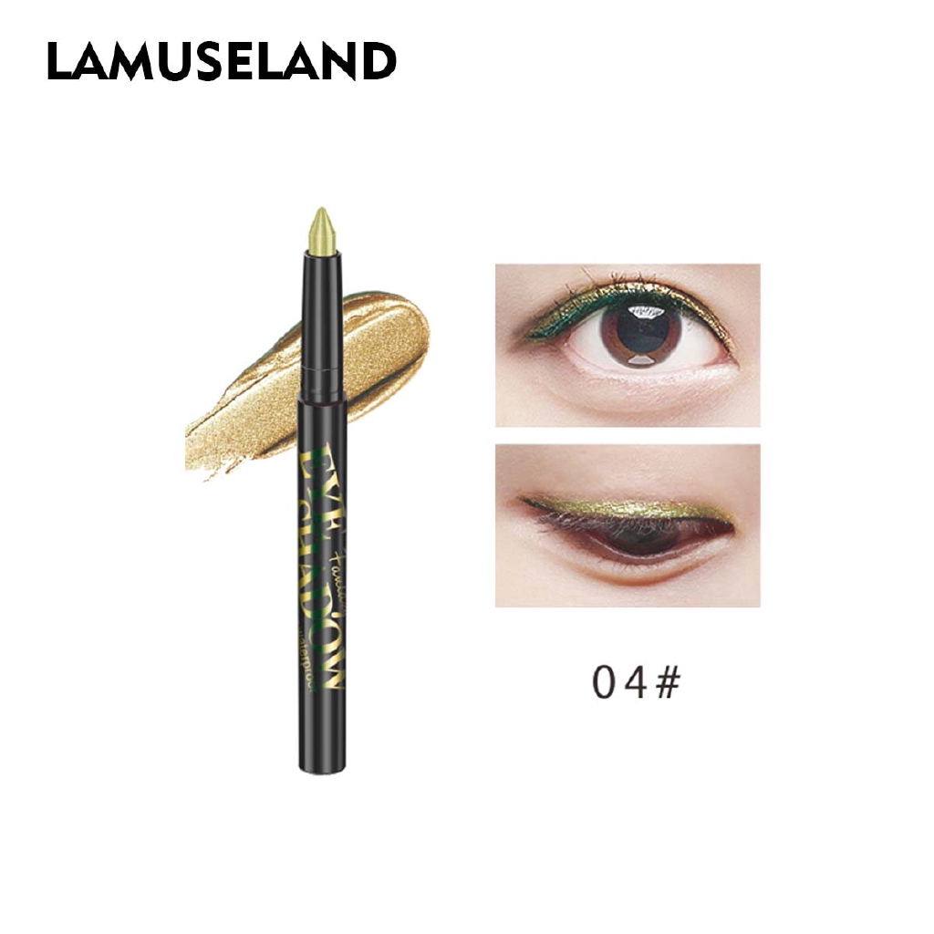 Phấn Mắt LAMUSELAND Dạng Bút Ánh Nhũ Lấp Lánh 8 Màu Tuỳ Chọn 15.5g