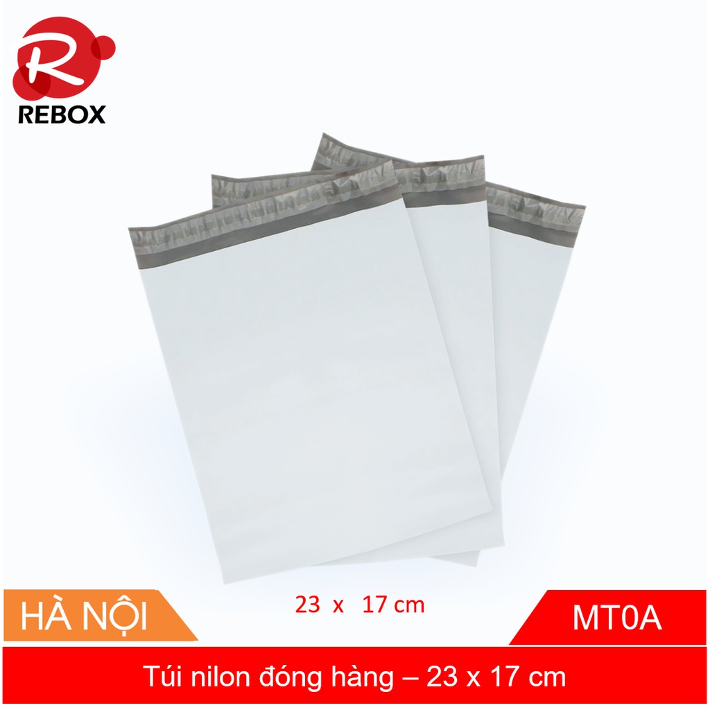 Túi chống bóc 23x17 cm - Combo 100 túi nilon chống bóc hàng 2 lớp