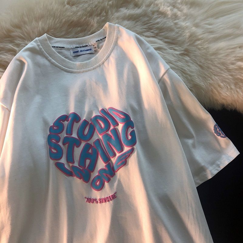 Áo Thun Nữ Ngắn Tay Cổ Tròn Phong Cách Thời Trang 2021 | BigBuy360 - bigbuy360.vn